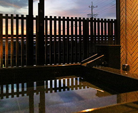 お部屋の露天風呂